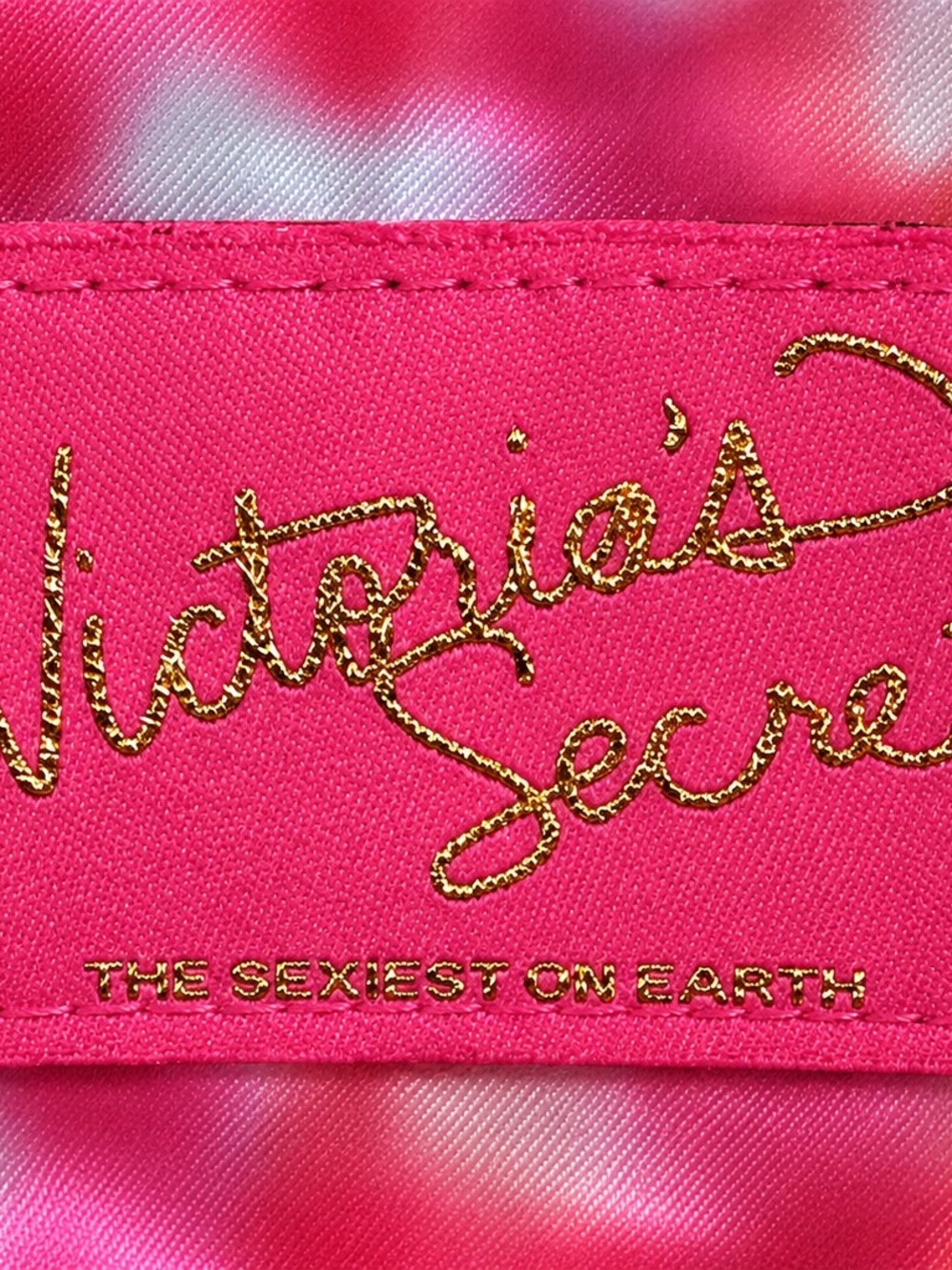 Victoria's Secret Gold tote - Picture 2 of 3